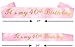 40th Birthday Decorations Women, 40th Birthday Tiara/Crown, 40th Birthday Sash, Pink Glittery Cheers to 40 Years Banner, 40 and Fabulous Cake Topper, 40th Birthday Party Supplies (Pink)
