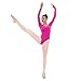 iMucci Ballet Dance Tights Girls - Velet Convertible Ballerina Dancing Leggings for Kids Adults Super Elasticity Performance Stockings Pink M