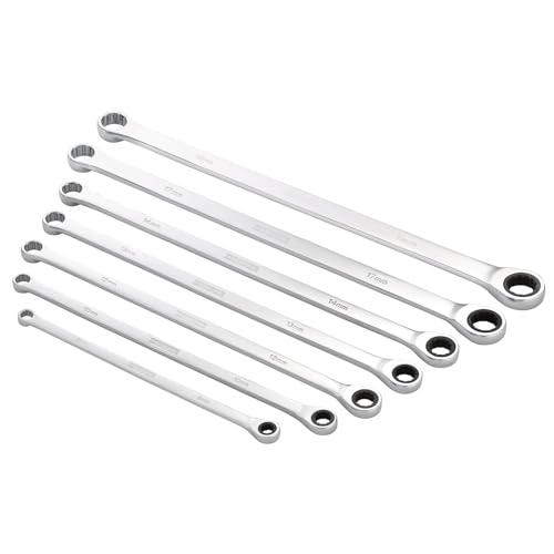 Draper Expert HI-TORQ 27778 Jeu de 7 clés mixtes en acier au chrome vanadium 8 mm à 19 mm