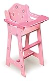 Badger Basket Blossoms and Butterflies Doll High Chair (fits American Girl Dolls)