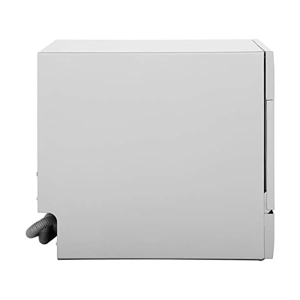 Zanussi ZDM17301SA Freestanding Compact Dishwasher, 5.7 liters, Silver, Noise level: decibels 52