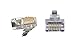 Platinum Connector RJ45 cat5e/5 snap in clips (100 count): Pass-Through makes cable connector assembly much easier and less prone to miss-wiring