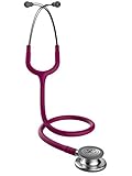 3M Littmann Classic III Stethoscope, Machined Stainless Steel Chestpiece, Raspberry Tube, 27 inch, 5626