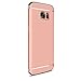 Coohole New Fashion Electroplate Hard Shockproof Case Cover for Samsung (Rose Gold, Galaxy S7 Edge)