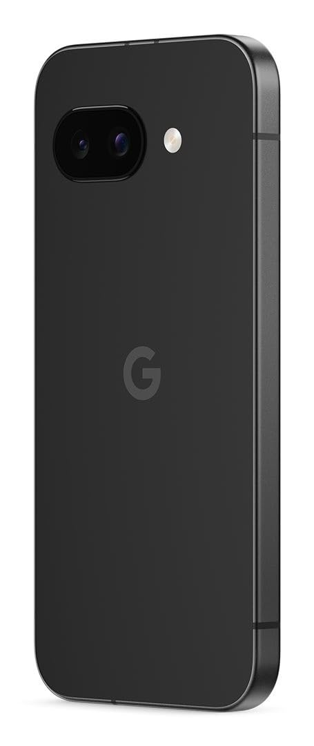 Google Pixel 9a con IA | 128 GB, 8 GB, 5G/4G LTE | P-OLED de 6.3" 120Hz, cámara 4K de 48MP, Tensor G4 Octa-core, Android 15, modelo estadounidense completamente desbloqueado para Verizon, T-Mobile, AT&T, Global (Obsidiana)