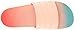 adidas Women's Adilette Cloudfoam Plus Slides Sandals, Easy Coral/Haze Coral/Easy Mint, 9