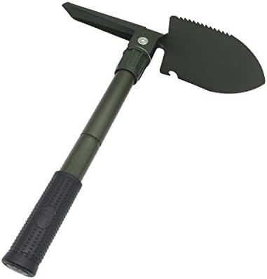 MEET Y Portable Folding Shovel,Compact Camping Gear for Car,Gardening,Snow Shovel with Carry Pouch