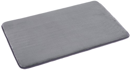 UPC 841710112375, AmazonBasics Memory Foam Bath Mat - 18 x 28 inches, Gray