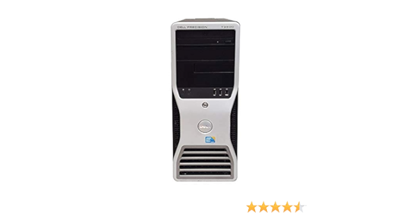 Amazon Com Dell Precision T3500 Pc Desktop Intel Xeon 2 8ghz W3530 500gb Hdd 8gb Ram Windows Not Installed Renewed Computers Accessories