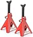 JEGS Jack Stands | 6-Ton Capacity | Adjustable Height from 15 3/4 to 23 1/16 Inches | | High Strength Welded Steel | Sturdy Base with Lever Action Height Adjustment | 1 Pair Per Package