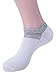 Active Athletic Low Cut Ankle Cotton Socks White/Grey/Black 12 Pack
