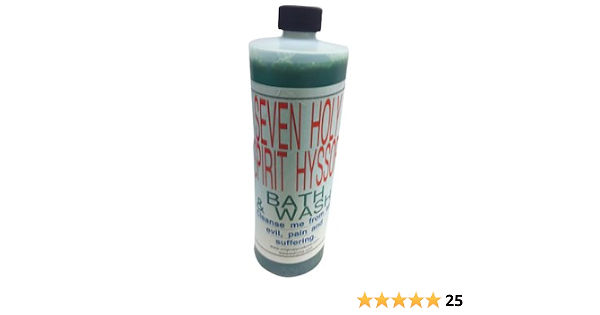 Amazon.com : Original Botanica Seven Holy Hyssop Big Al Bath and Floor Wash  Spiritual Cleansing Negative Energy Protection Herb Purification, for Evil  Protection, 16oz : Beauty \u0026 Personal Care