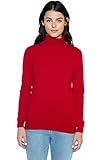 JENNIE LIU Women's 100% Pure Cashmere Long Sleeve