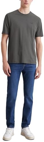 Marc OߴPolo Denim Herren T-Shirt aus Bio-Baumwolle Regular Fit, Grau (Grau), M
