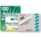 Bisacodyl Laxative Suppository 10mg 100 Per Box by G & W Labs Inc -Part no. 010901GW