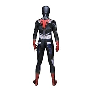 Lahnimm 2023 Super Hero Halloween Cosplay Costume Spandex Jumpsuit Adult Kids (Kids-XL, Red) - Producto: Lahnimm 2023 Super Hero Halloween