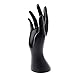 Maskdoo Mannequin Hand Finger Glove,Ring, Bracelet, Bangle, Jewelry Display Stand Organizer Holder (Black)