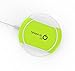 Qi-infinity Qi Wireless Charging Pad with SLEEP-FRIENDLY Portable Charger Design for Samsung Galaxy S7, S6, Edge, Note 5, Nexus, S5 - GREEN