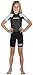 Hyperflex Access Child's and Junior's 2mm Backzip Shorty Wetsuit - Warm, Comfortable Kid's Springsuit with 4-Way Stretch Neoprene and SPF Protection-Adjustable Collar and Flat Lock Construction,Light