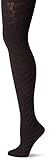 HUE Women's Made to Move Herringbone Shaping Tights, Black, 3