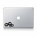 Soot Sprites Susuwatari My Neighbor Totoro and Spirited Away Studio Ghibli Hayao Miyazaki Vinyl Decal Laptop Sticker | Black | 4