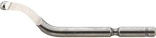 Grattec GT-E100 Deburring Tool Blade for Steel/Aluminum, Silver