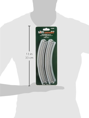 N 282mm 11" Radius 45-Degree Viaduct (2)