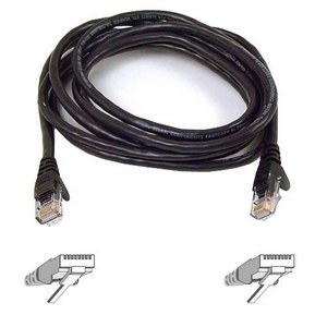 BELKIN FASTCAT5 Patch Cbl RJ45M Black - A3L850-14KS-MOD