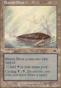 Magic: the Gathering - Barren Moor - Onslaught