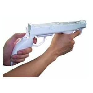 Smart Gun Magnum for Nintendo Wii Remote and Nunchuk Controllers