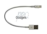 GadgetsPRO Lightning to USB Cable for all Apple Lightning devices, Short 0.2m/8.5in (Single pack)