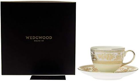 ウェッジウッド Wedgwood コロンビア ゴールド ティーカップソーサー リー 並行輸入品 Judcouncil Mn