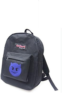 Emoji Fun Jumbo Face Back Packs (Blue Devil)