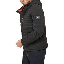 Tommy Hilfiger Men's Stretch Poly Hooded Packable