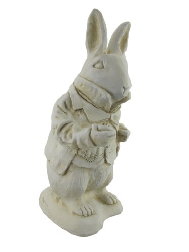 Alice in Wonderland White Rabbit Garden Statue Museum White