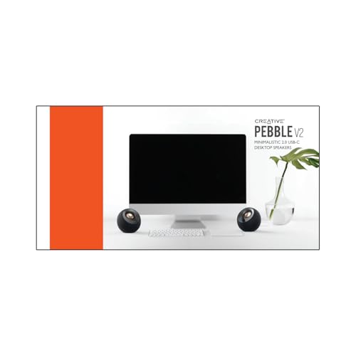 Creative Pebble V2 Minimalistic USB-C Powered Desktop