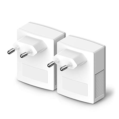 TP-Link-TL-PA4010KIT-Adaptadores-por-Linea-Electrica-AV-600-Mbps-PLC-Extensor-Repetidores-Amplificador-2-Puertos-Peliculas-TV-Plug-Play-compatible