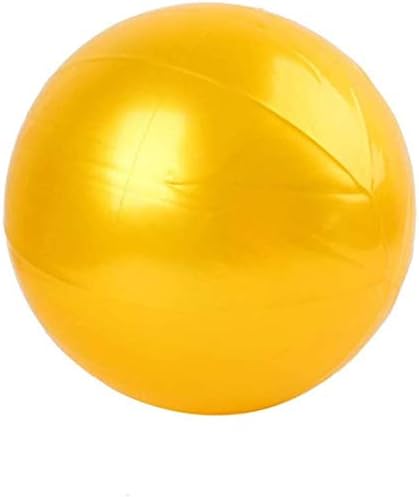 SMSTG Fitness Ball 65Cm 55 25 Cm Exercise Yoga Swiss Ball Fitness Pregnancy Delivery Anti-Outbreak + Pump Gym Balance Strength Training Fitness Ball Yellow
