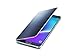 Samsung Galaxy Note 5 Case S-View Clear Flip Cover Folio - Black Sapphire