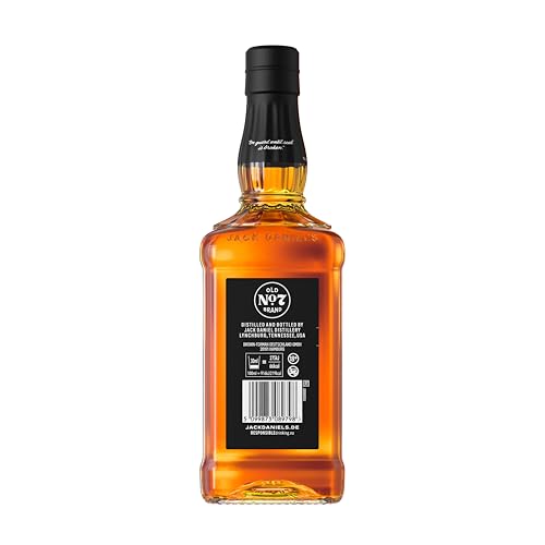 Jack Daniel's Old No. 7 - Tennessee Whiskey - Karamell, Vanille und Noten von Eichenholz - 0.7L/ 40% Vol. Bourbon Whisky 2