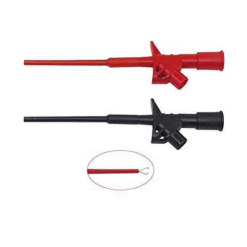 Electronic Test Leads Kit, Digital Multimeter Leads Set with Alligator Clips Replaceable Probes Tips Accessories Kit for Digital Multi Meter & Clamp Meters