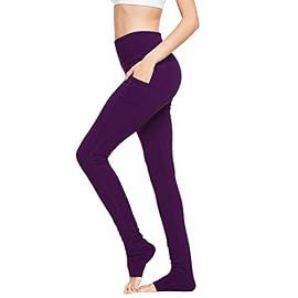 BALEAF Tall Women’s Goddess Long Yoga Pants Barre Dance Over The Heel High Waisted Leggings Extra Long Pockets