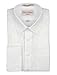 PORTOLANO Boys French Cuff Cufflink White Textured Dress Shirt - 2643