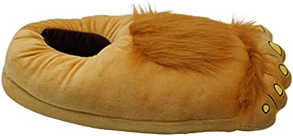 mens fur slippers