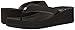 cobian Women's Dove Wedge Flip Flop, Black, 8 M US