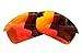 Polarized Replacement Lenses for Oakley Bottle Rocket Sunglasses - 5 Options Available (Red Mirror Coatings)