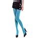 HDE Women's Solid Gradient Color Stockings Opaque Microfiber Footed Tights (Sky Blue)