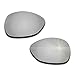 Polarized Replacement Lenses for Oakley Crosshair 2012 - Silver Mirrored Coating
