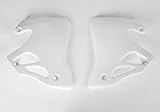 UFO HO02672041 Replacement Plastic (FOR HONDA RAD CVR CR125-250 95-6 WHITET)