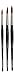 da Vinci Brushes 5360 Artist Brush, Set